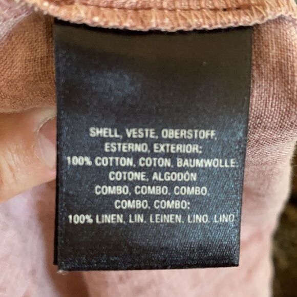 Anthropologie Postmark Purple Pullover Distressed Top Boho Casual Relaxed - Picture 8 of 9